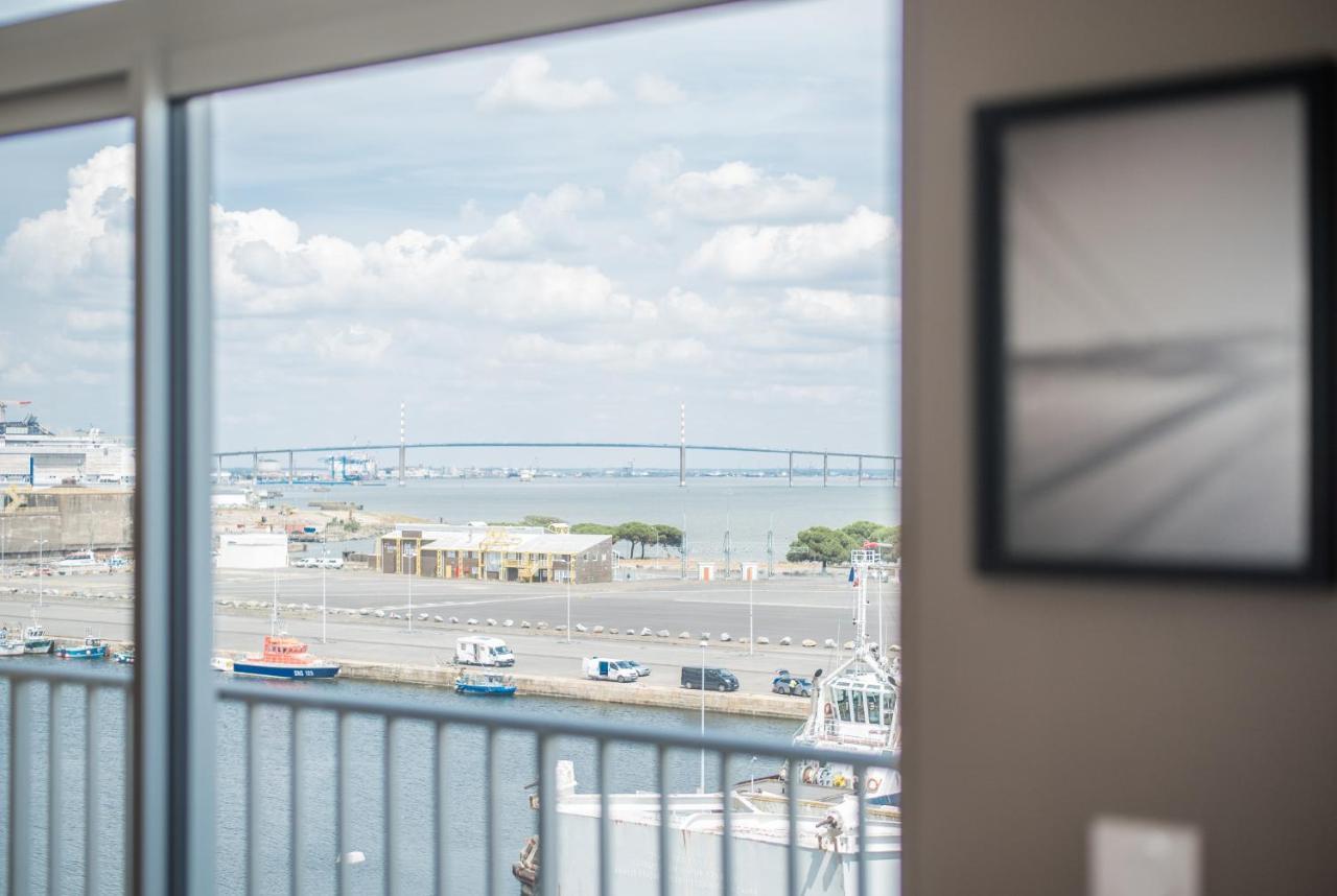 Appartement De 90M Vue Sur Le Port Saint-Nazaire  Luaran gambar
